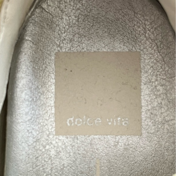 EUC - Dolce Vita Zaire Pink Patchwork Sneaker Womans Size 6 - Picture 6 of 8